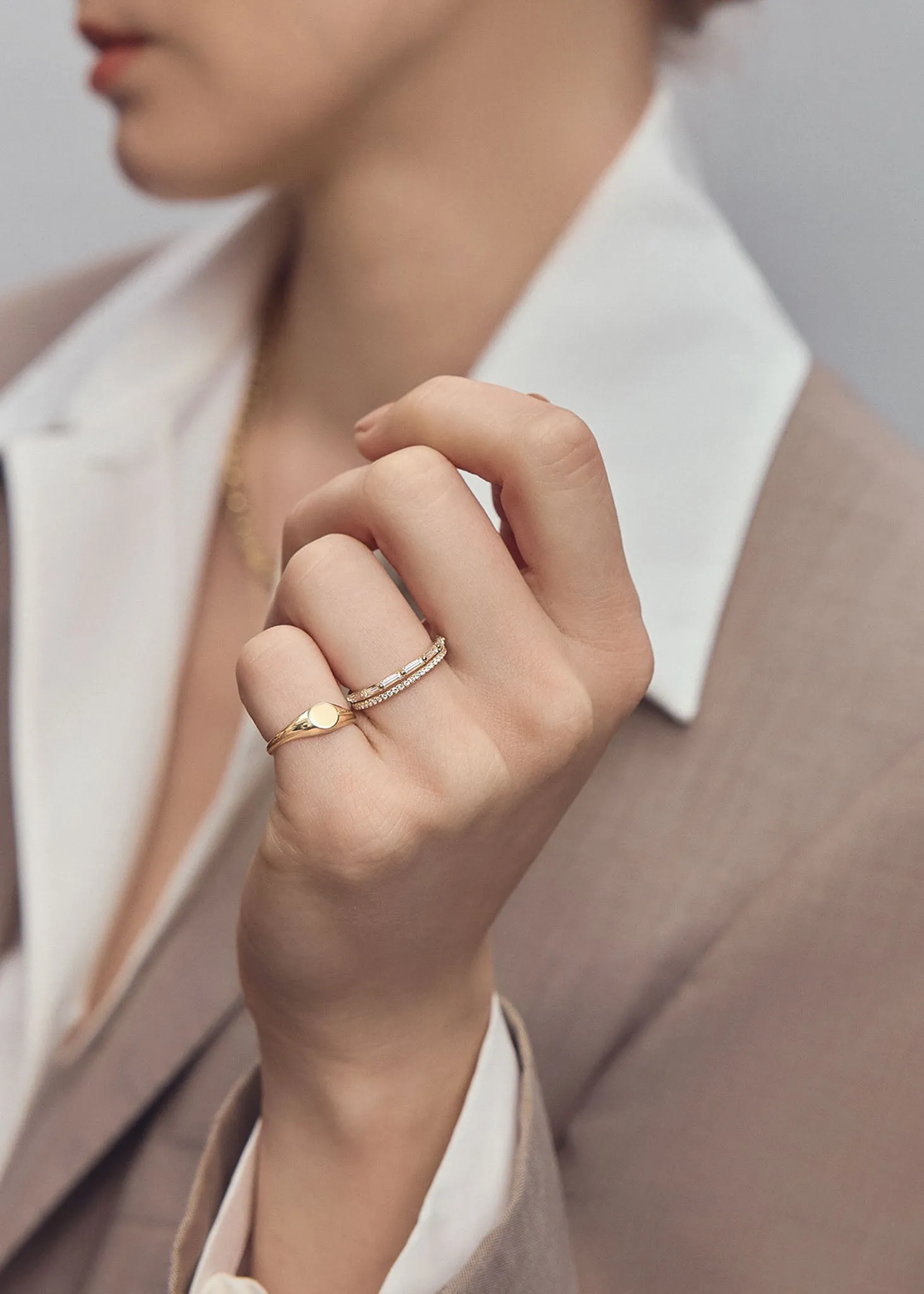 Petite Classic Signet Ring