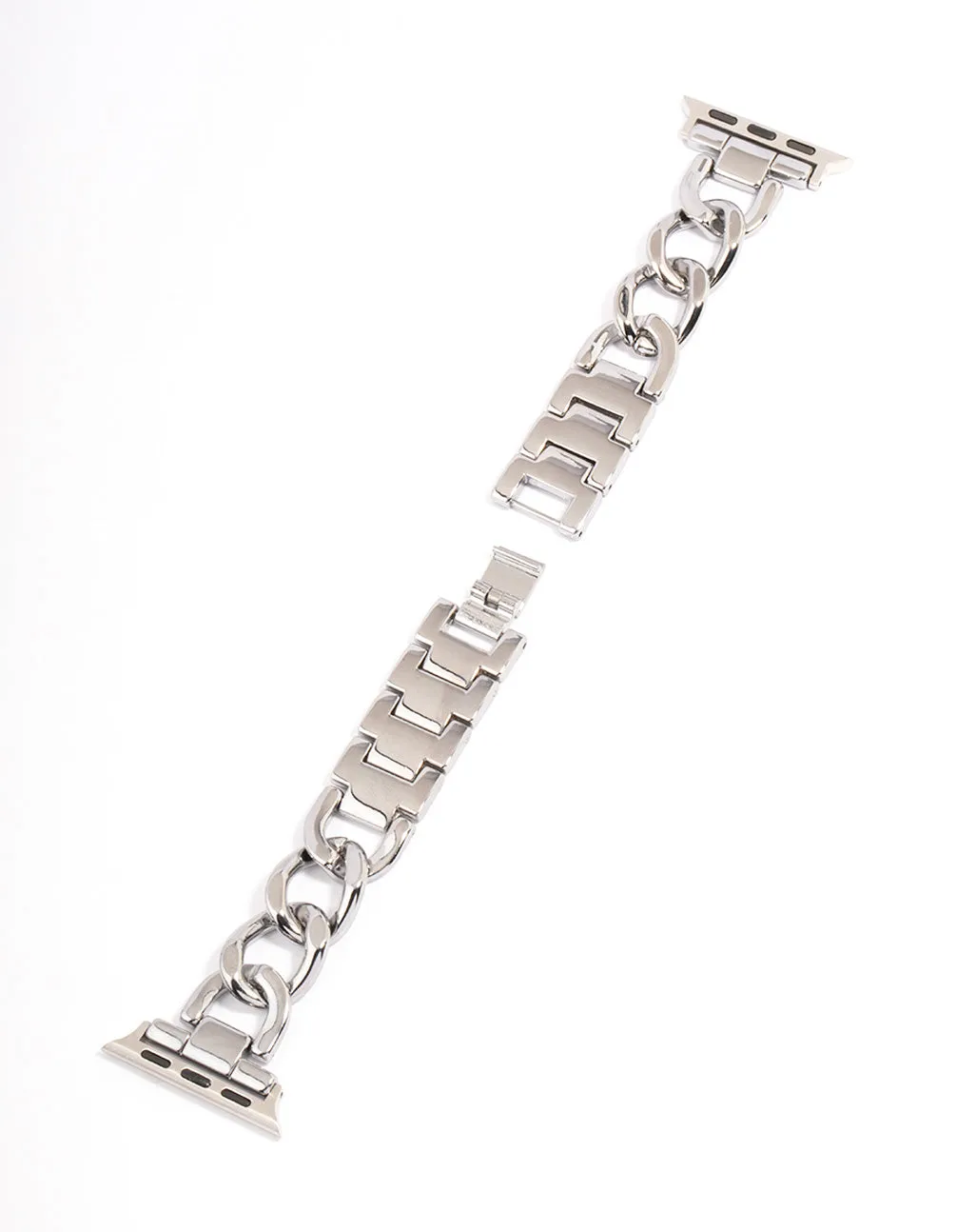 Rhodium Chain Watch Band 38/40/41mm
