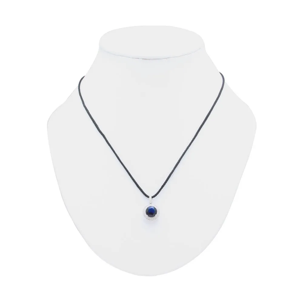 Round Double Cluster Pendant IJ15CSSP011