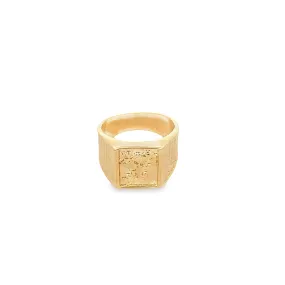 Saint Jorge Signet Ring