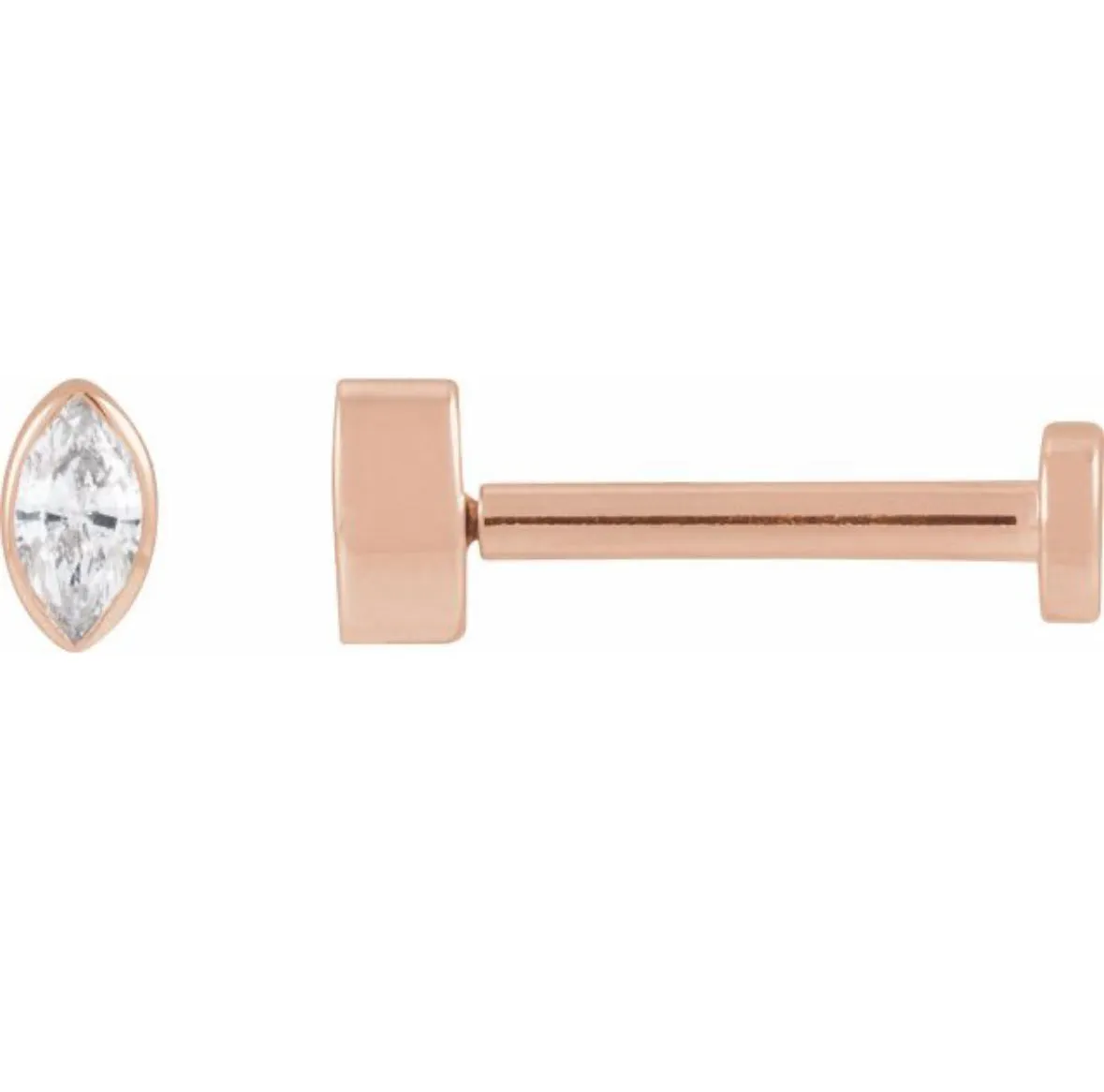 Second Hole Stud Earrings