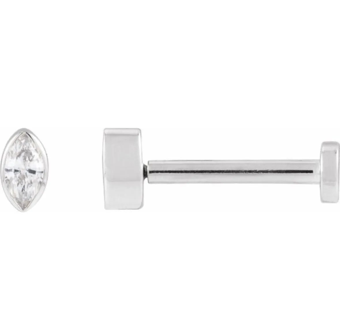 Second Hole Stud Earrings