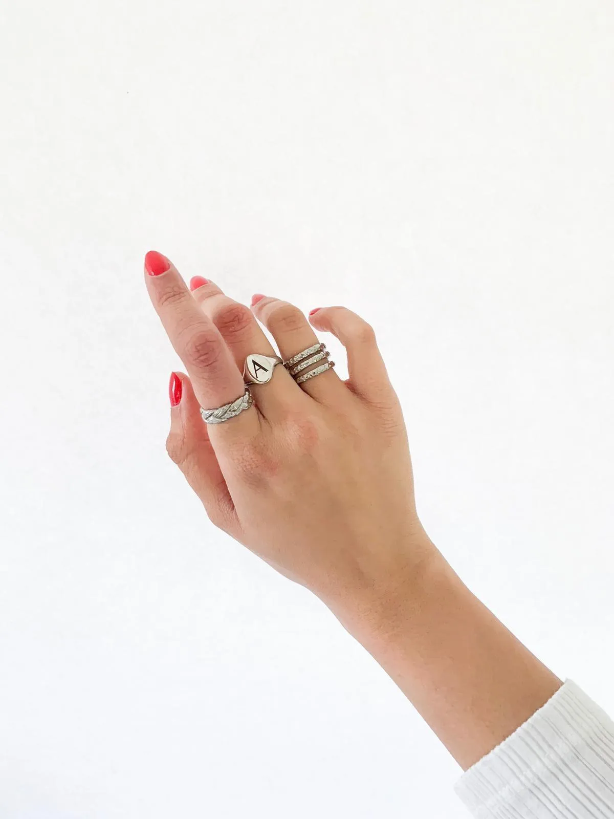 Signet Personalised Initial Ring