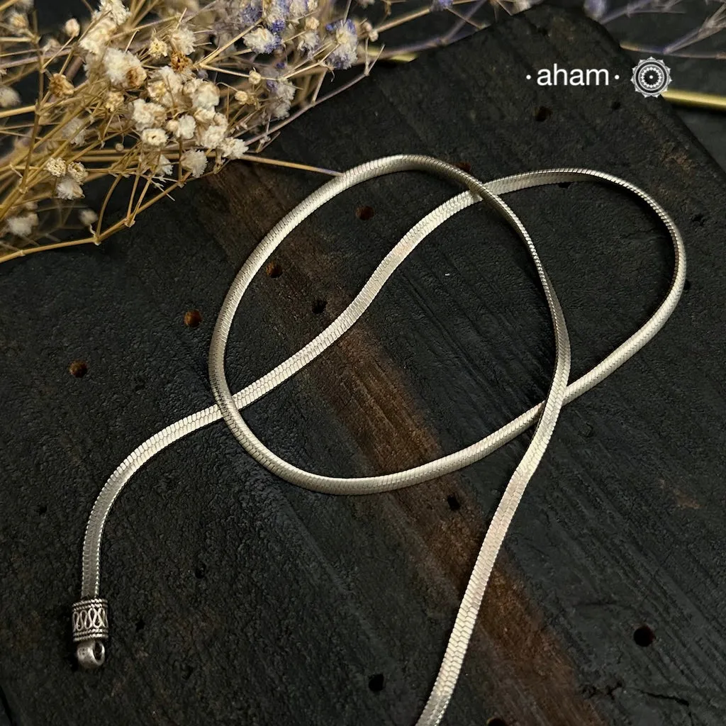 Silver Chain 16 Inches | 3.0 mm
