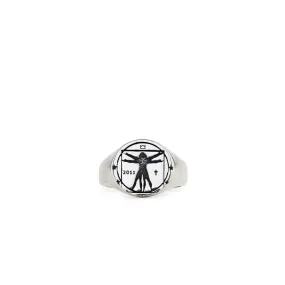 Silver Vitruvian Ring