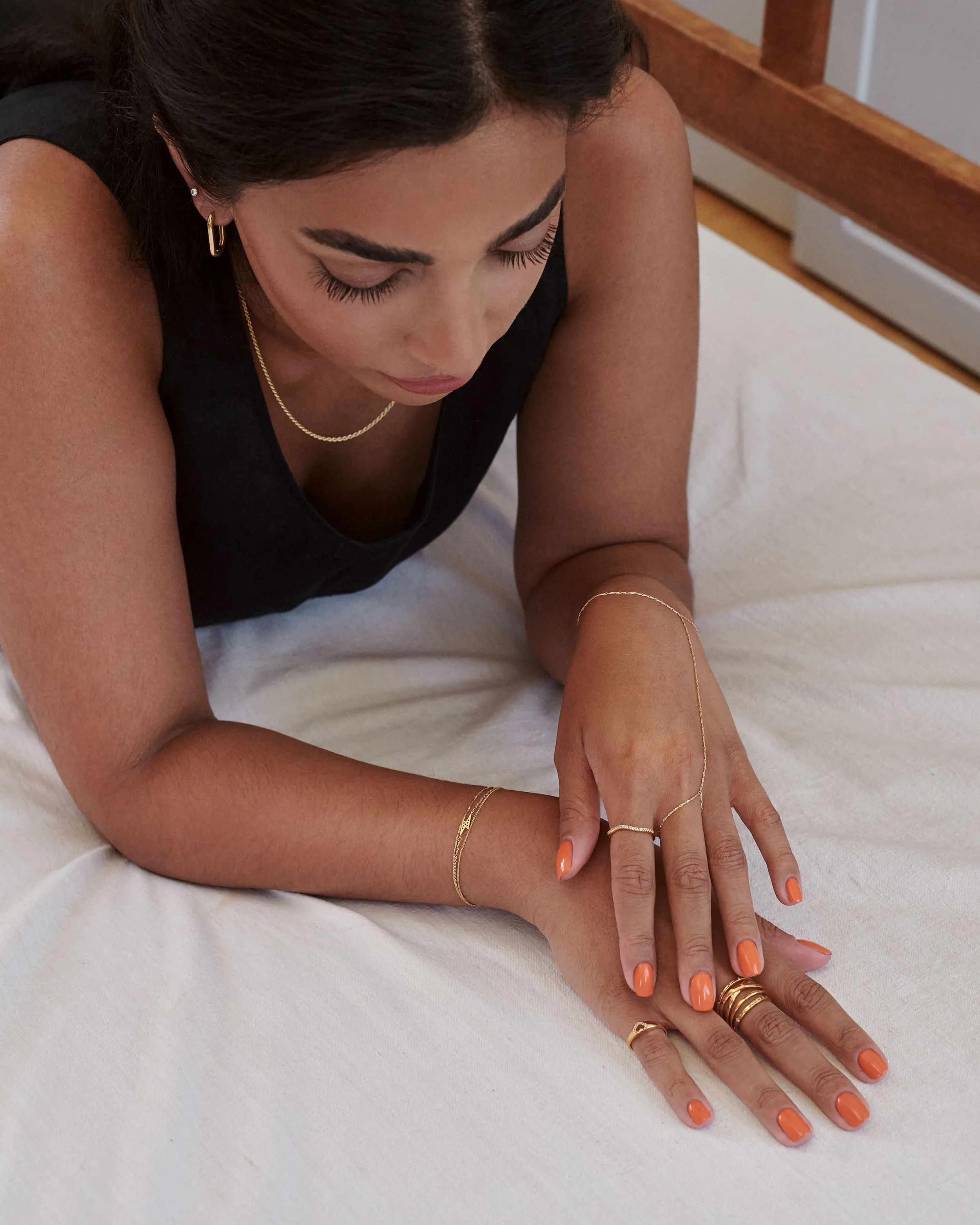 Sophia Heart Pinky Signet Ring
