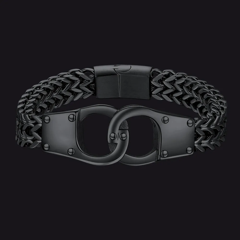 Stainless Steel Celtic Knot Link Bracelet Gift For Men