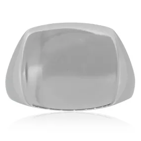 Sterling Silver Square Signet Ring