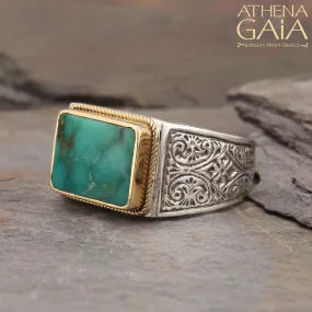 Straight Shank Club Ring