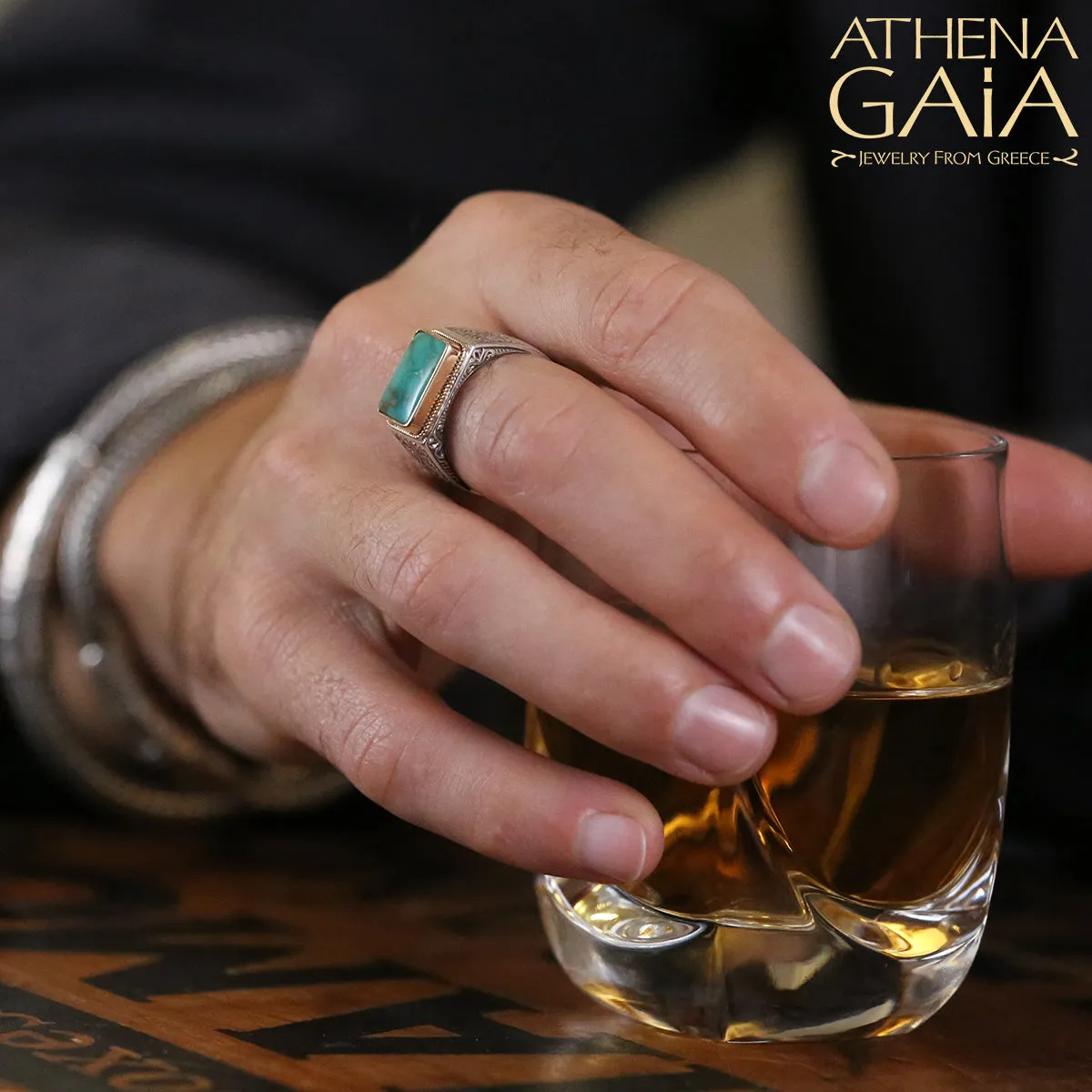 Straight Shank Club Ring
