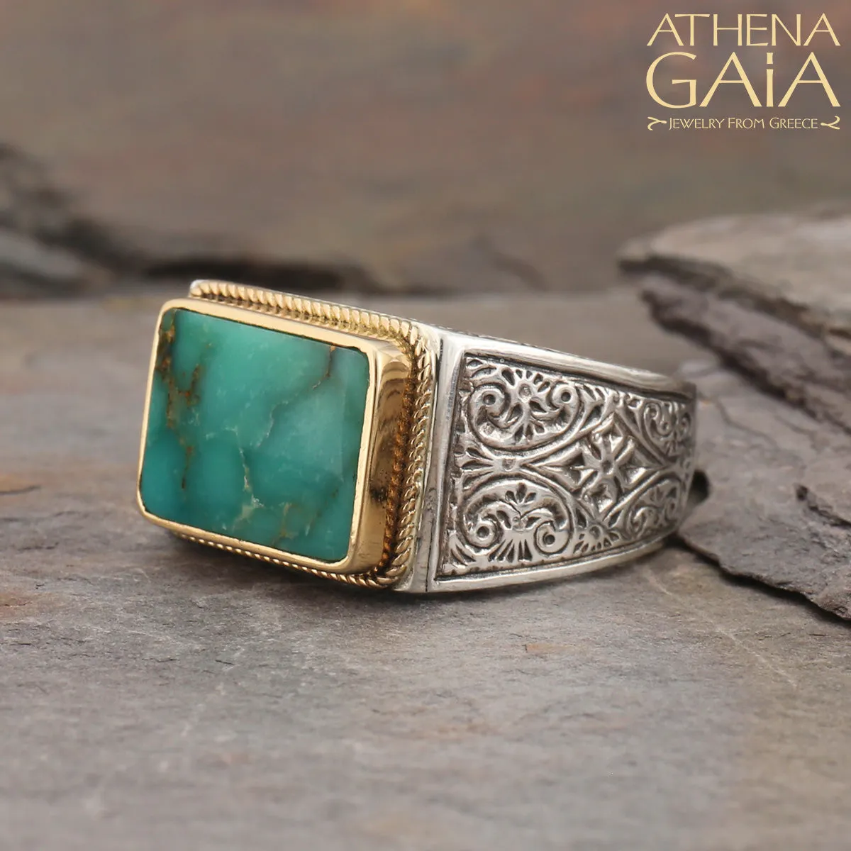 Straight Shank Club Ring