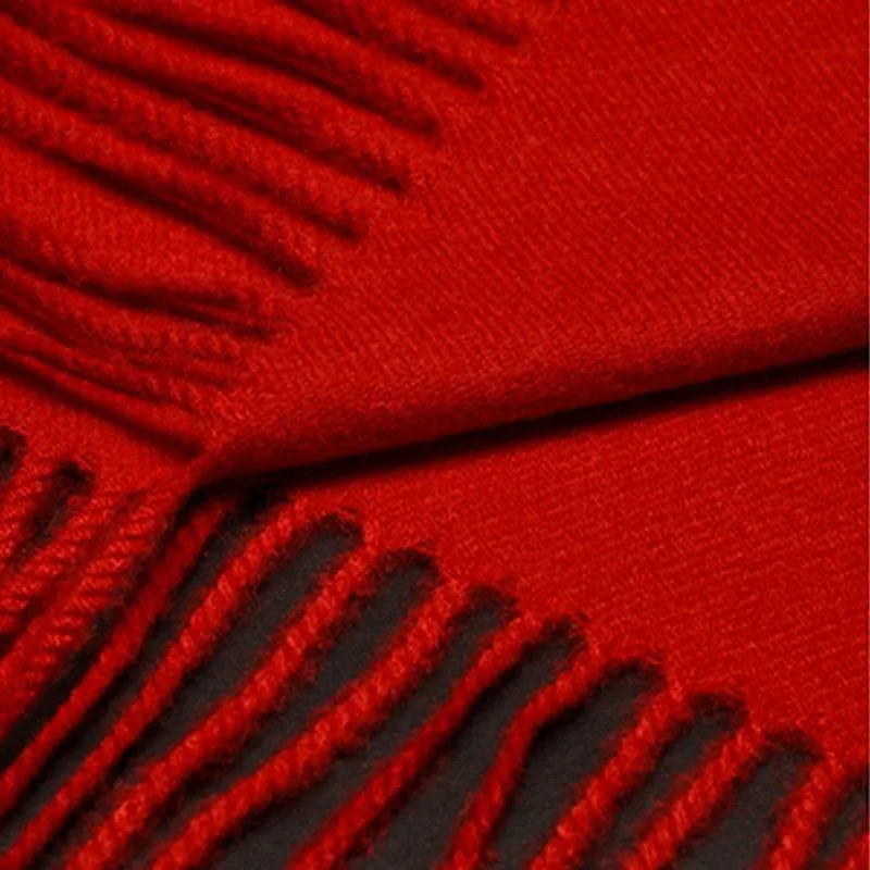 Su Embroidery Peony Cashmere Shawl Warm Winter Gift 200x70 cm
