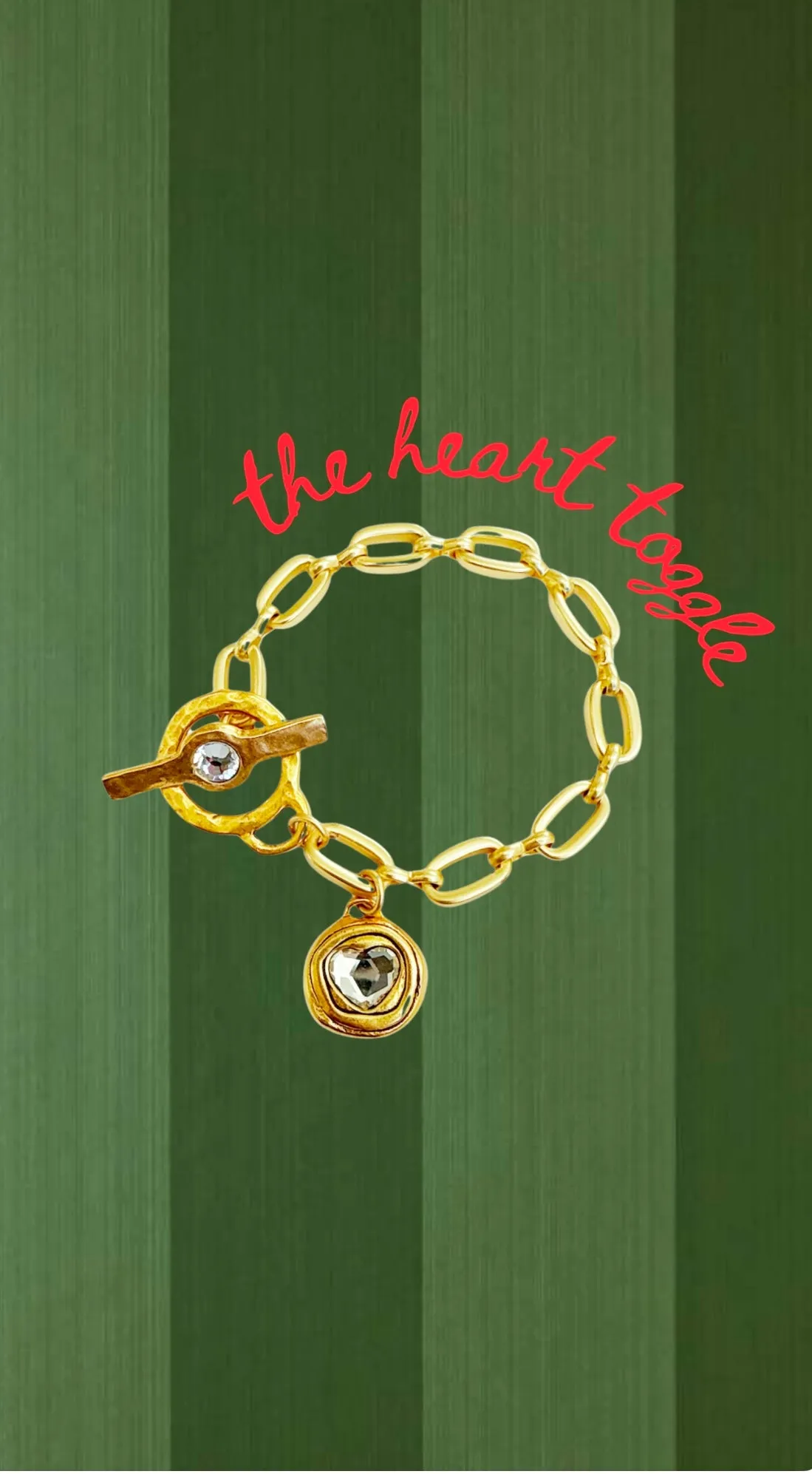 The Heart Toggle Bracelet