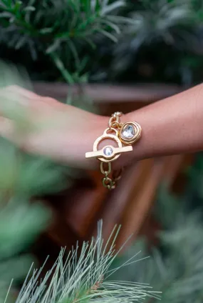 The Heart Toggle Bracelet