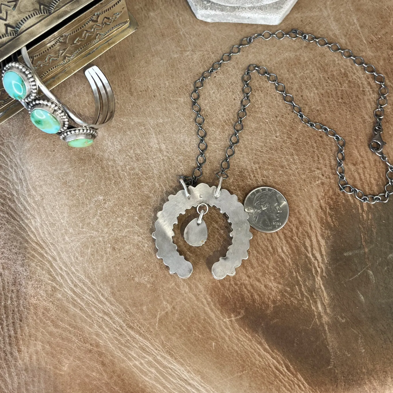 The Sonoran Turquoise Naja Necklace