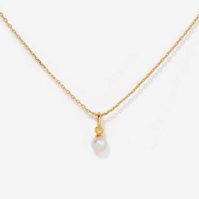Tiny Pearl Necklace