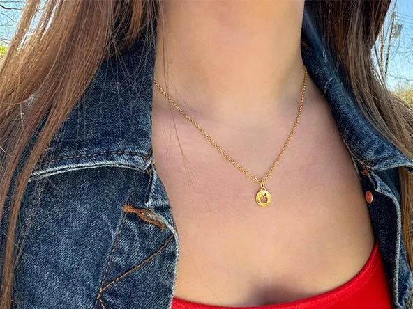 Treasure Box | Gold Apple Charm