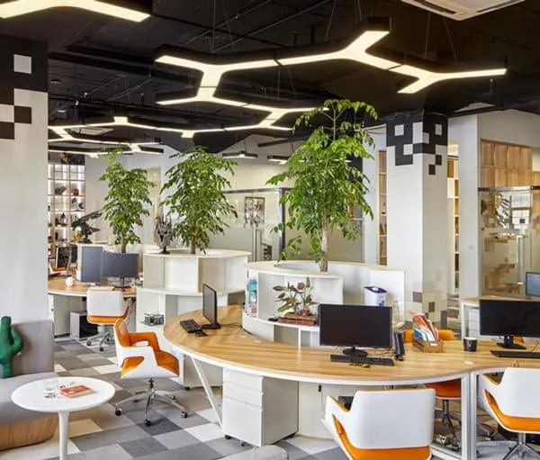 Trifecta Y-Shaped Hanging Lamp