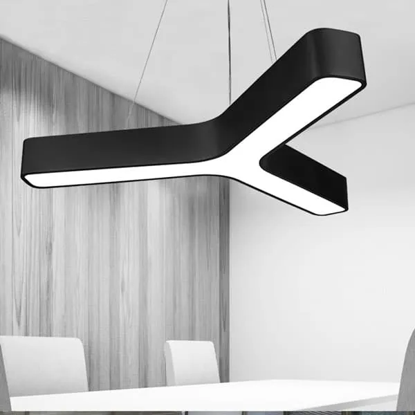 Trifecta Y-Shaped Hanging Lamp