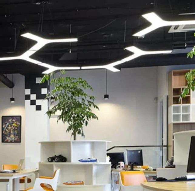 Trifecta Y-Shaped Hanging Lamp