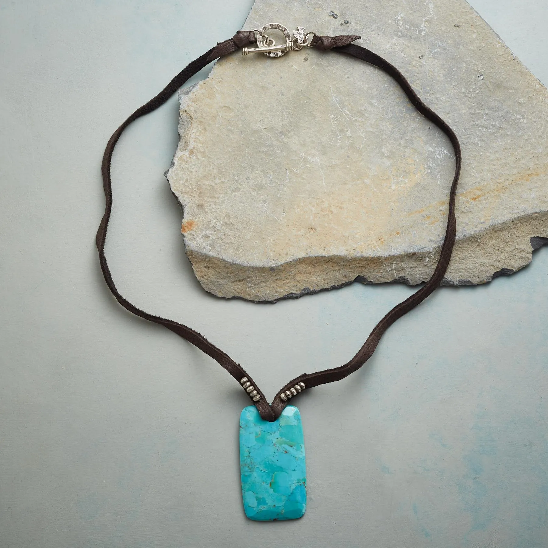 Turquoise Amulet Necklace