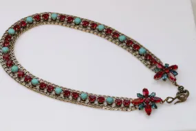 TURQUOISE AND GARNET