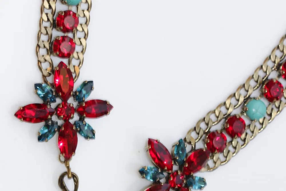 TURQUOISE AND GARNET