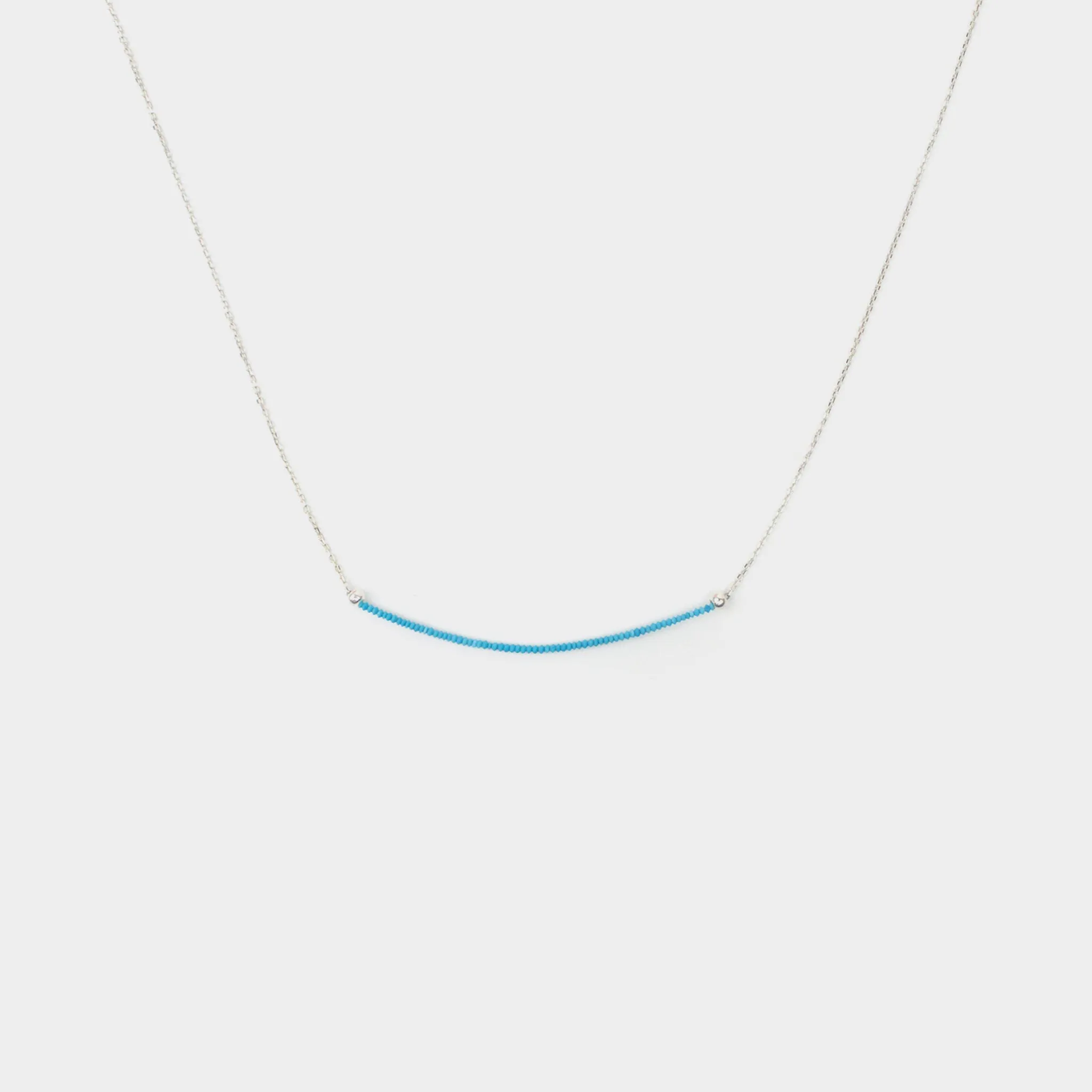 Turquoise Bar Necklace