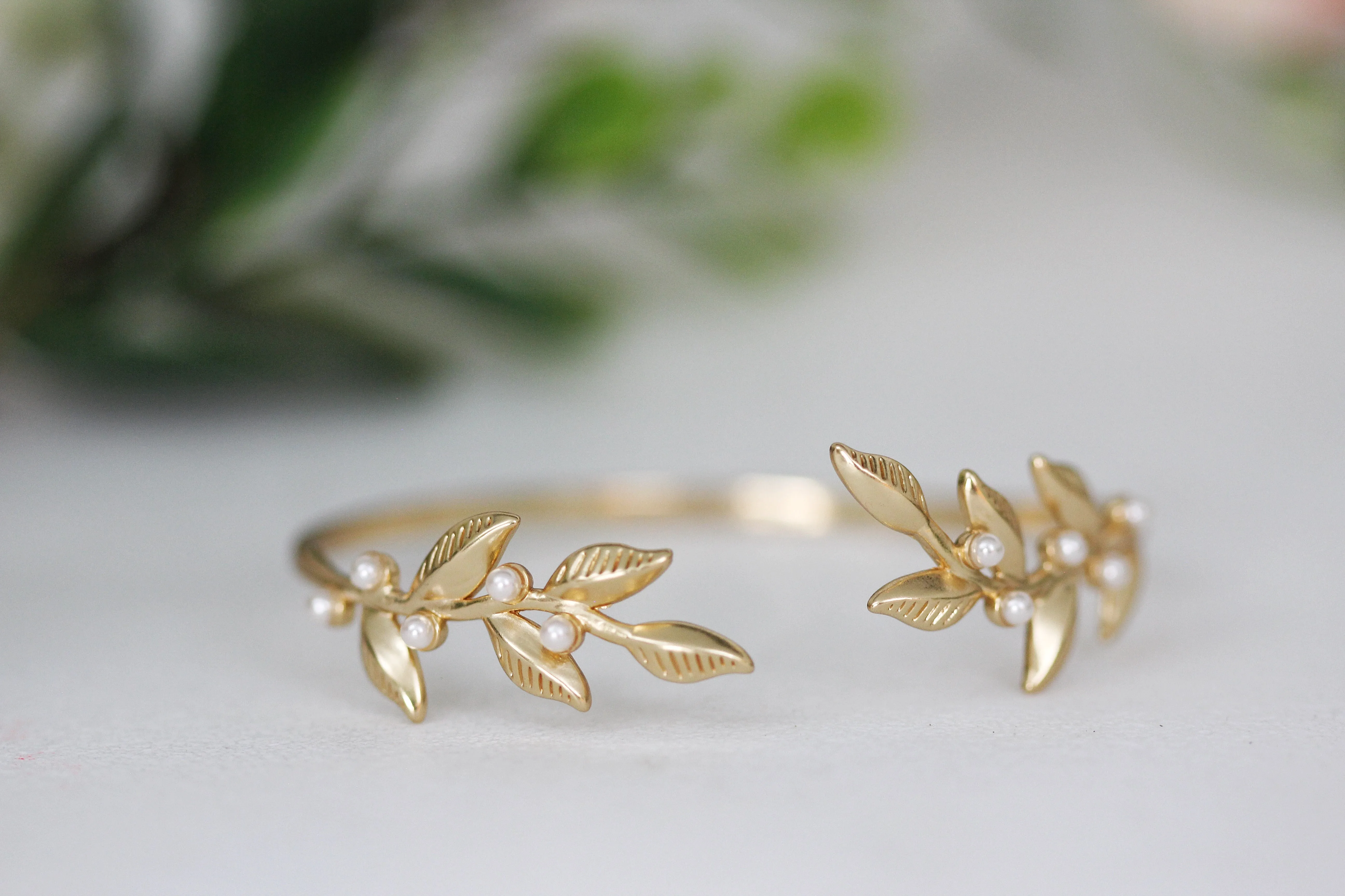 Twigs & Pearls Bracelet