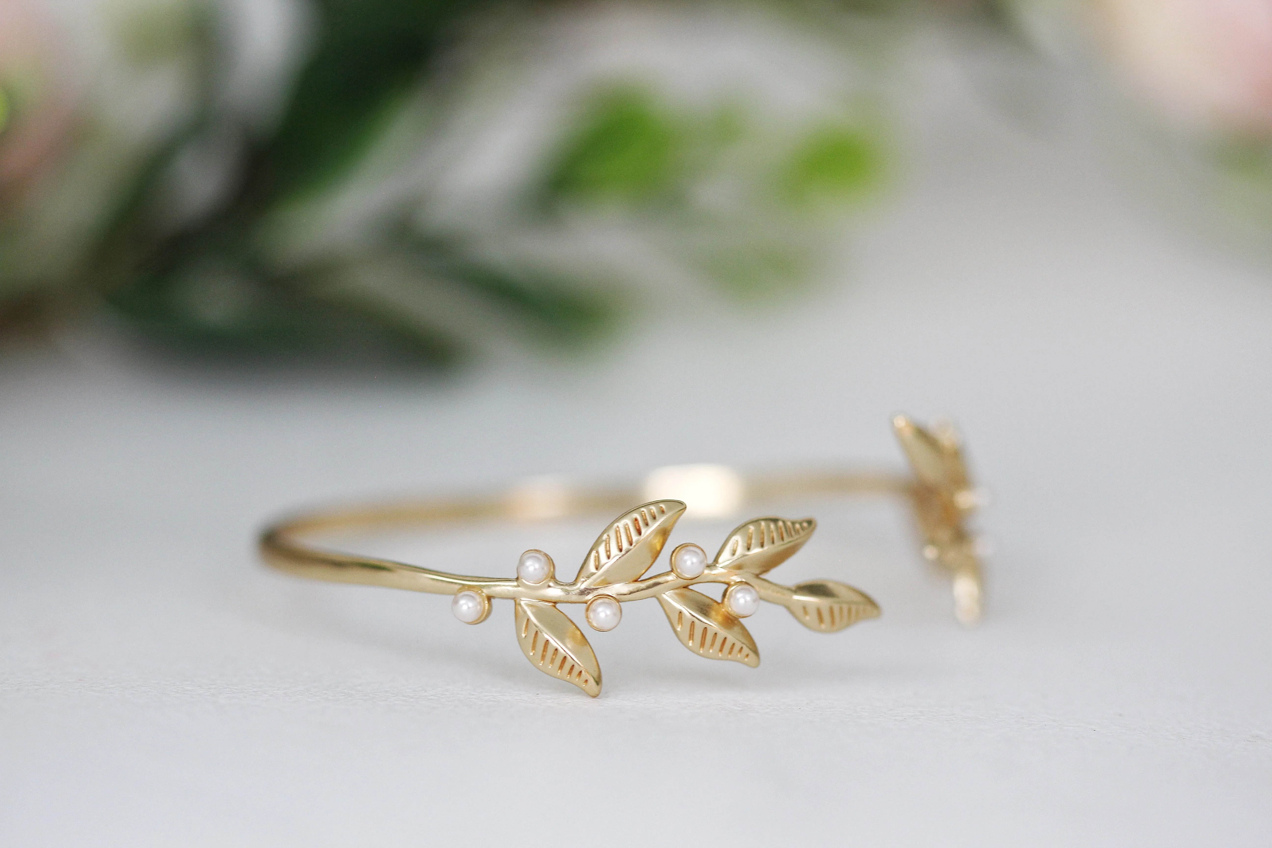 Twigs & Pearls Bracelet
