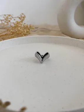 V Signet Ring