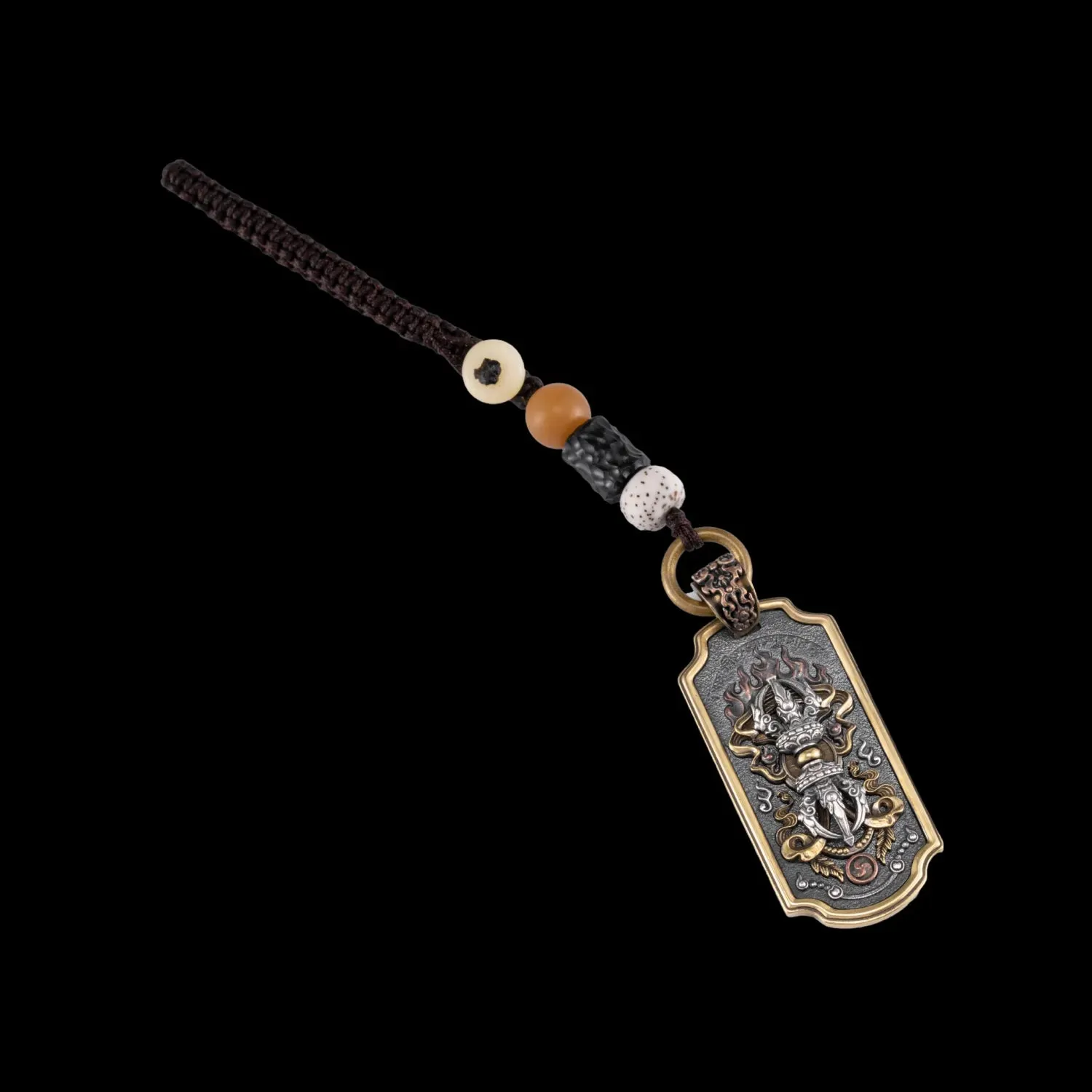 Vajra Pestle Tag Pendant