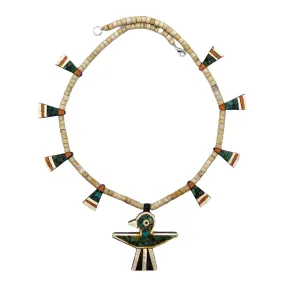 Vintage Thunderbird Necklace - 22" Long
