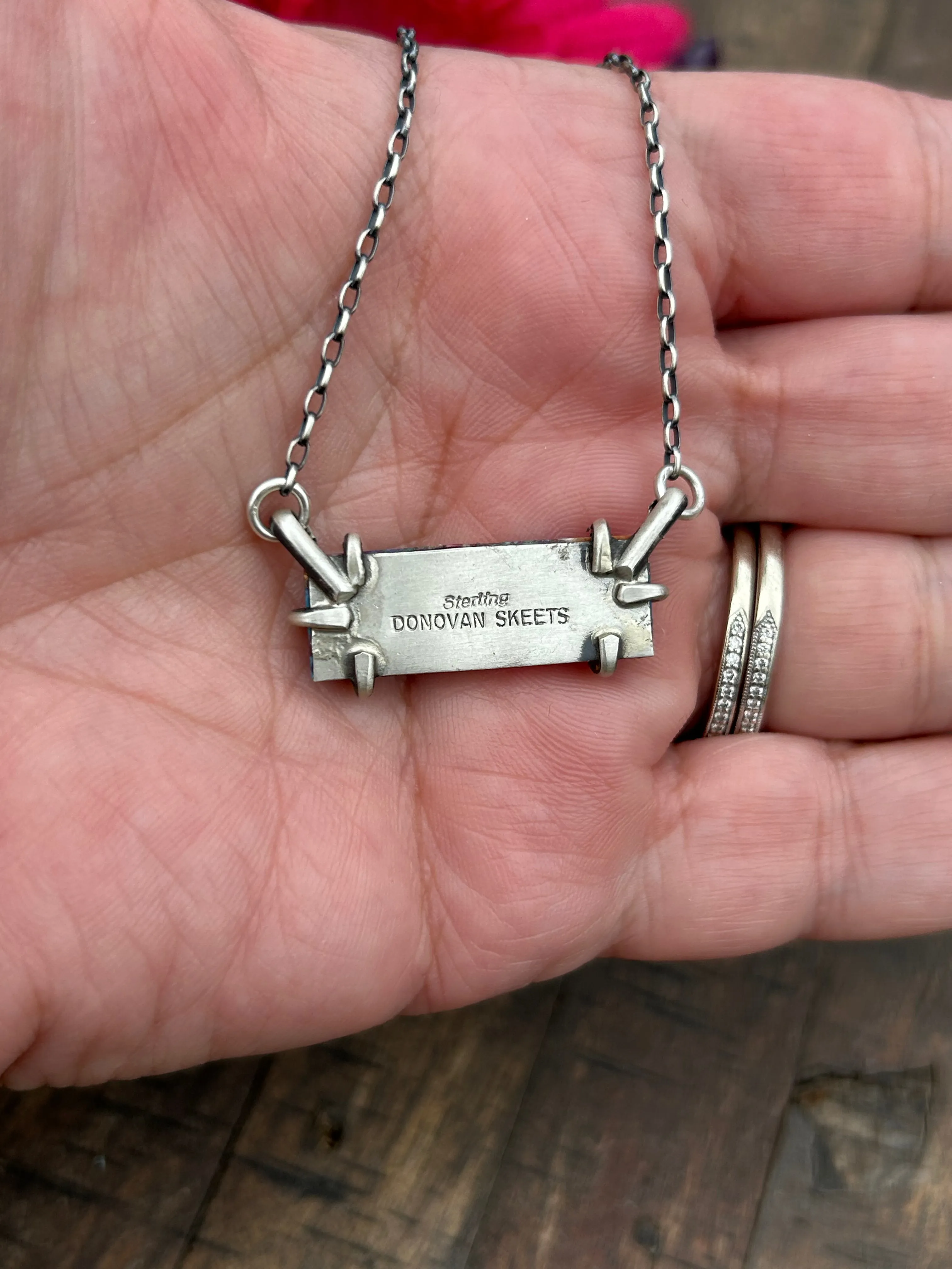 Waterproof Kingman Bar Necklace #31