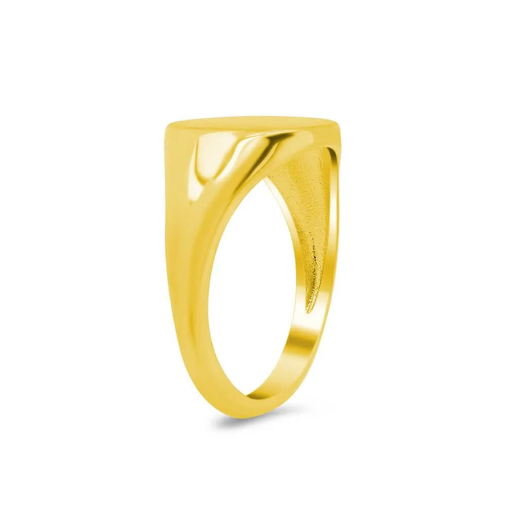 Women's Square Signet Ring - Medium
