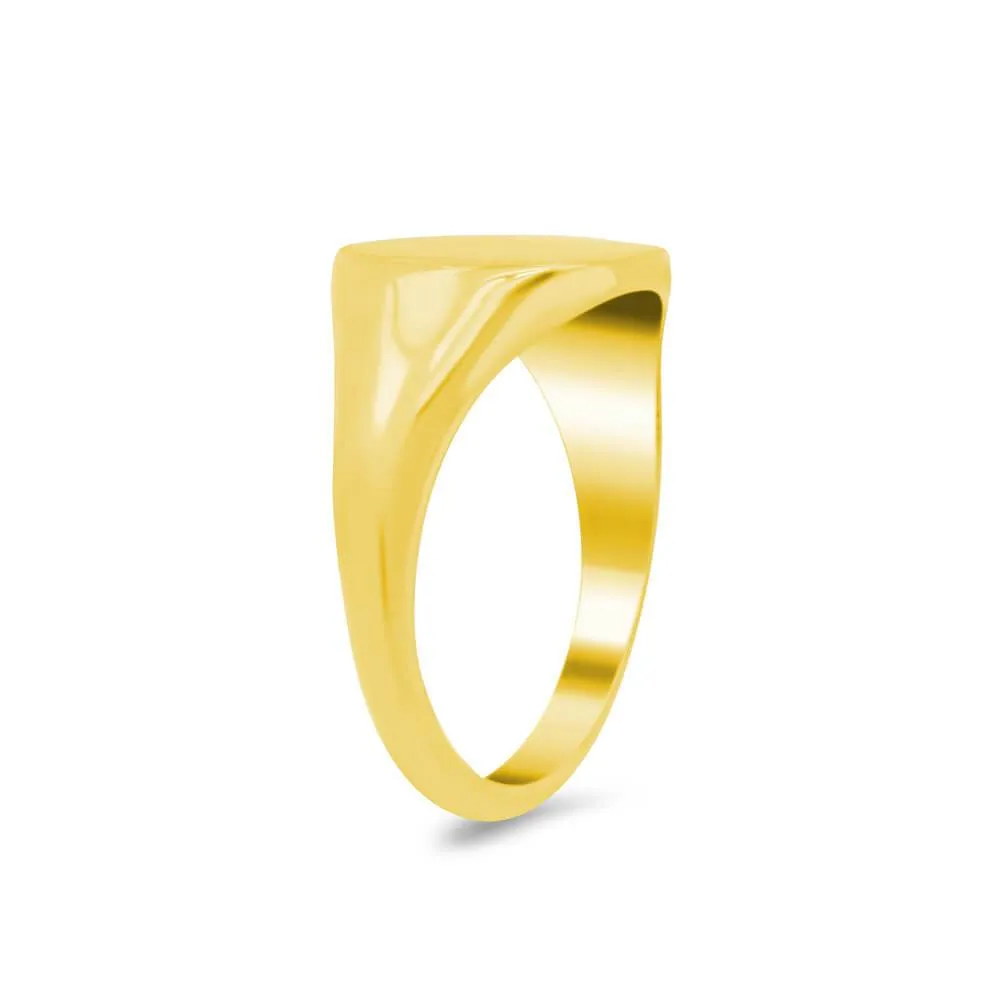 Women's Square Signet Ring - Medium
